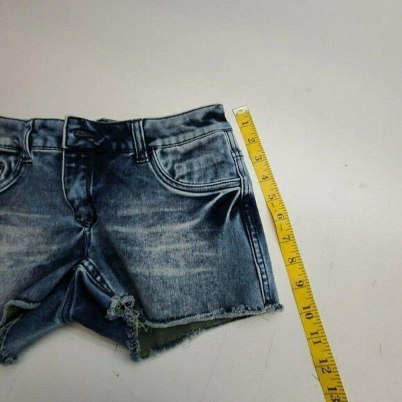 Flip Side Short Shorts Women's Reversible Green Ca - Picture 6 of 7